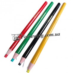 карандаш для кроя красный,зеленый,черный,желтый, 019007, , Мел, мыло